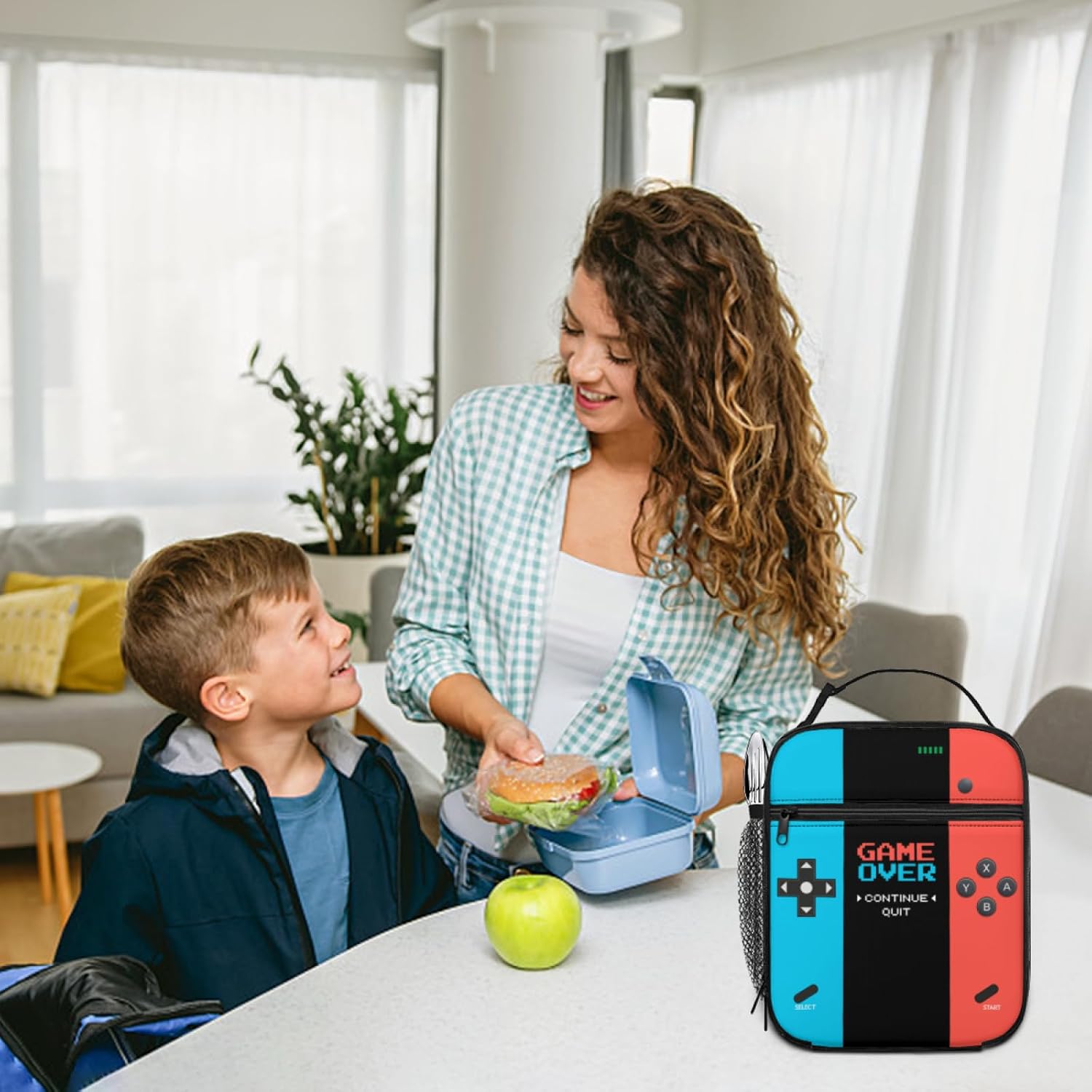Game Insulated Lunch Box Game Console
