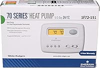 Vista 2 de Emerson 1F72-151 Termostato programable de 5-2 días para sistemas de bomba de calor