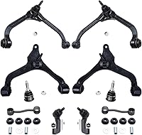 Vista 392 de Detroit Axle - Kit de suspensión delantera de 10 piezas para Chrysler 200 2007-2010 Sebring 2008-2014 Dodge Avenger 2008-2014, 2 brazos de control