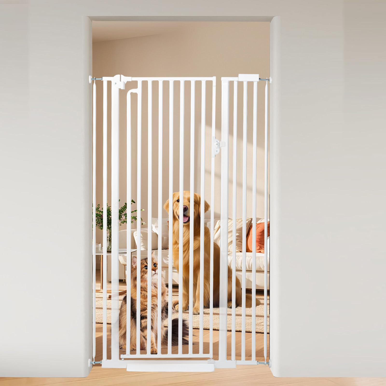 Barrière pour chat 150 cm pour empêcher les sauts et protéger les petits animaux de compagnie