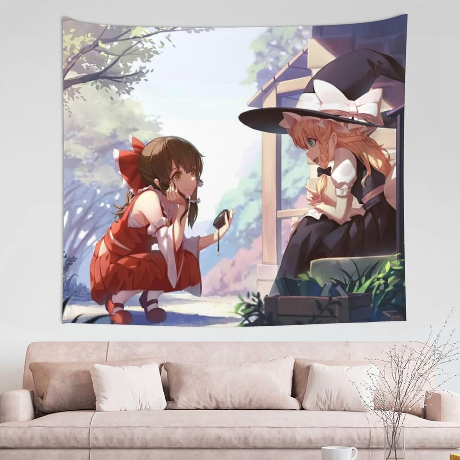 Yahoo!オークション - 東方Project 等身大タペストリー 霧雨魔理沙 魔