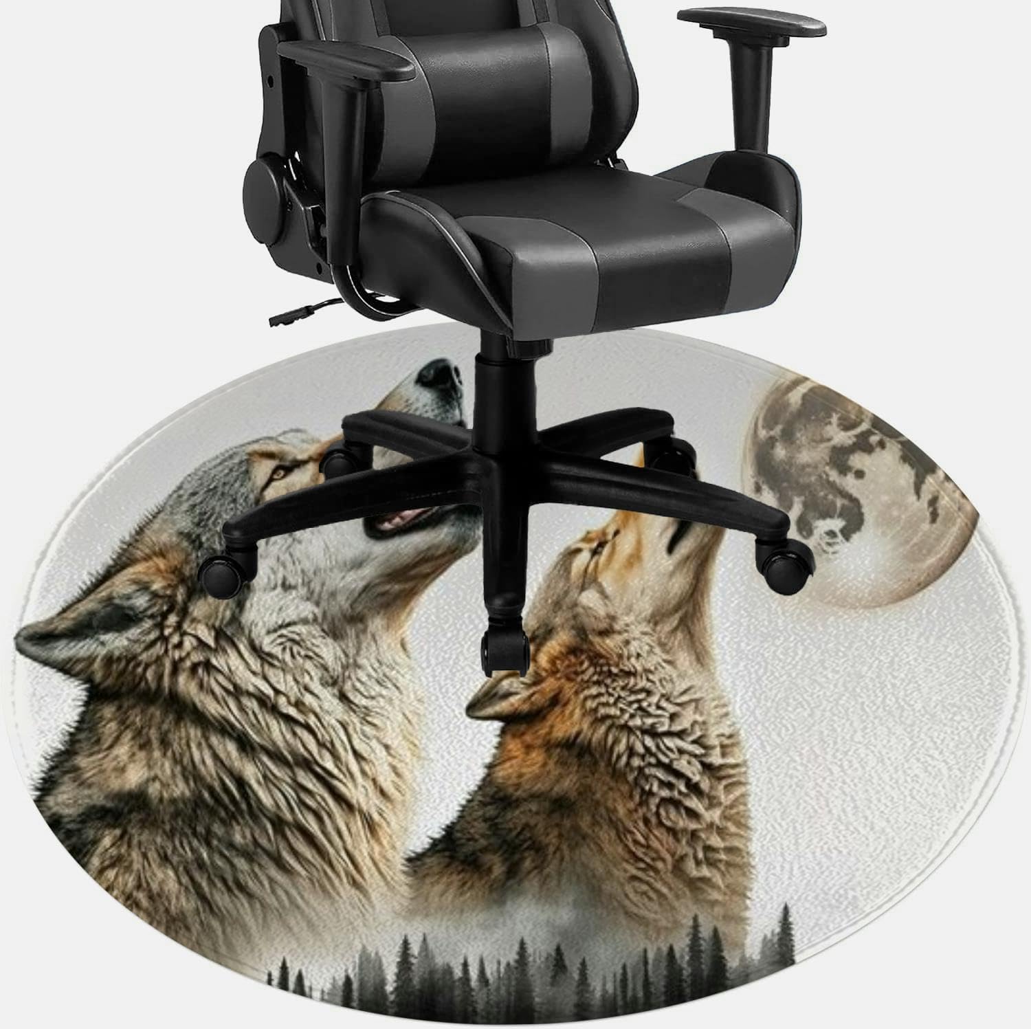 Anidaroel Office Chair Mat For Hardwood/Tile Floor, 36"x48" Desk Chair Mat For Office Gaming