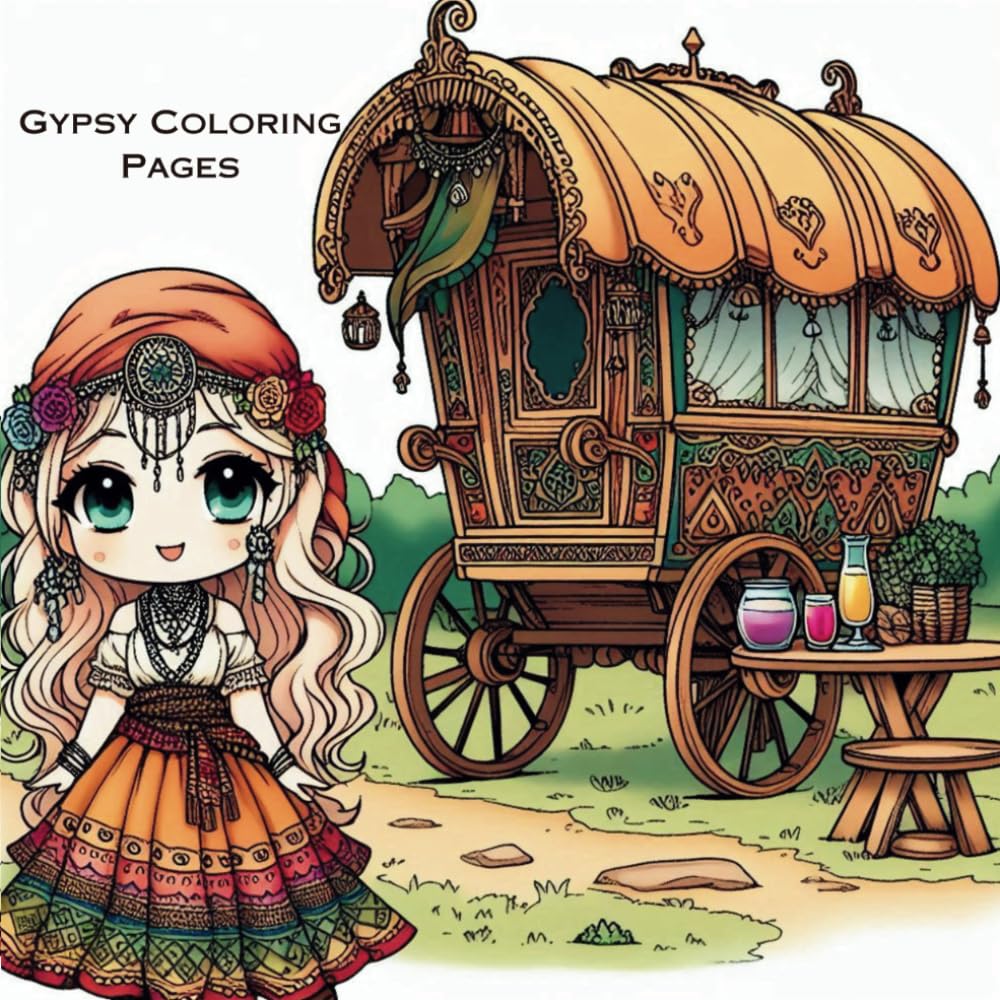 Gypsy Coloring Book: Fun for EVERYONE!