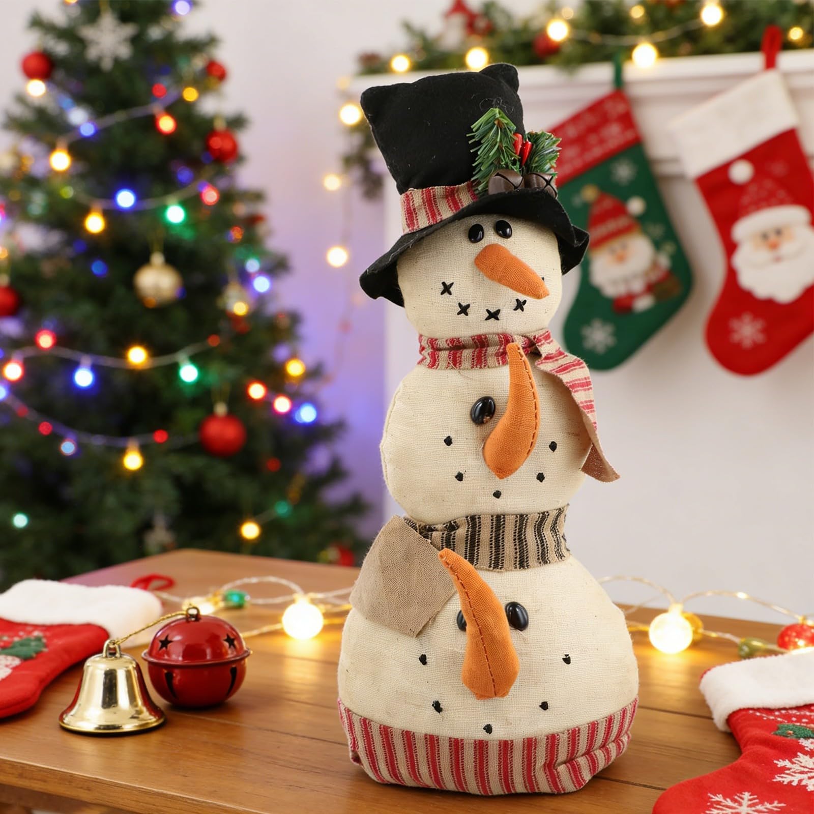 Süße Weihnachtsdeko für Wohnzimmer und Veranda(G)