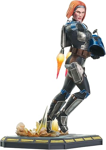 Miniatura 3 de Diamond Select Toys Star Wars The Clone Wars: Bo Katan - Estatua a escala 1:7, multicolor, 11 pulgadas