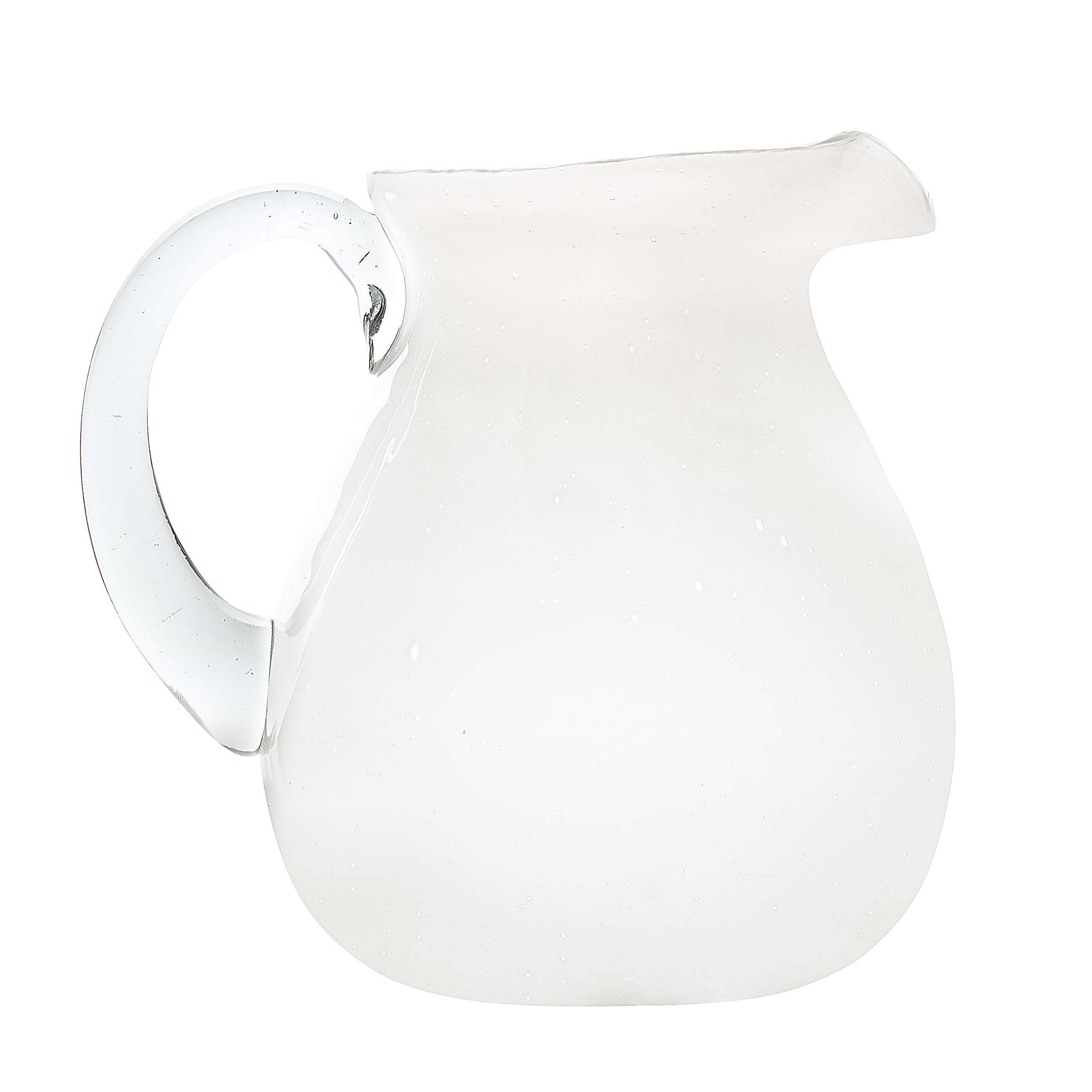 Jarra de Agua de Cristal con Asa Memento Original Blanca