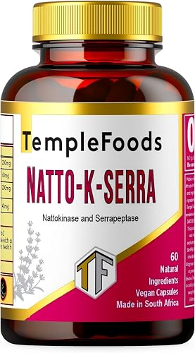 Natto-k-Serra. Nattokinase, Serrapeptase