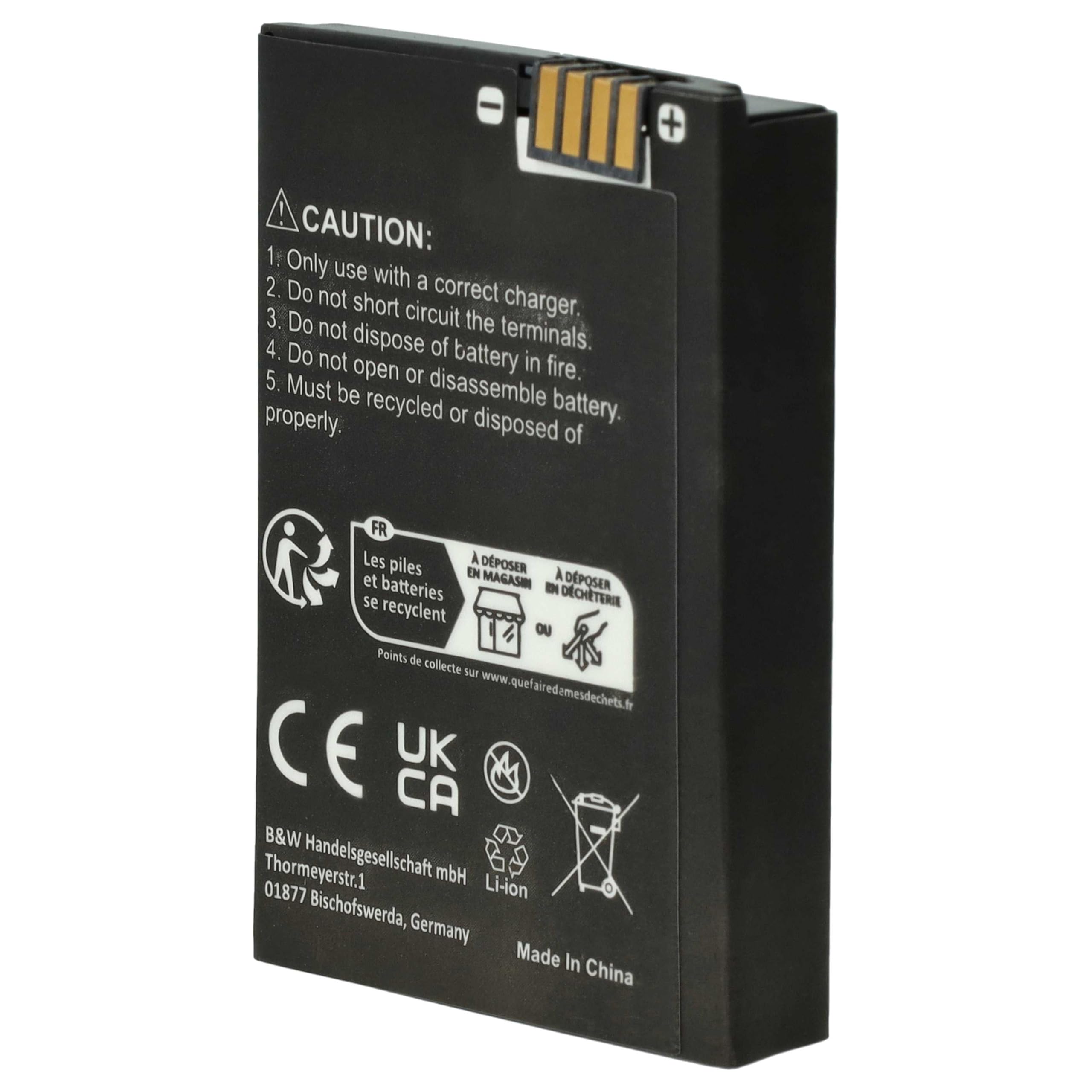 10x akumulator zamienny do Motorola PMNN4468A, PMNN4468B, PMNN4578A, PMNN4468B do krótkofalówki, Walkie Talkie (2000 mAh, 3,7 V, litowo-polimerowy)