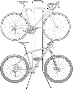 Delta Cycle 2 Bike Gravity Stand (No Drilling) Wall-lean vertical rack