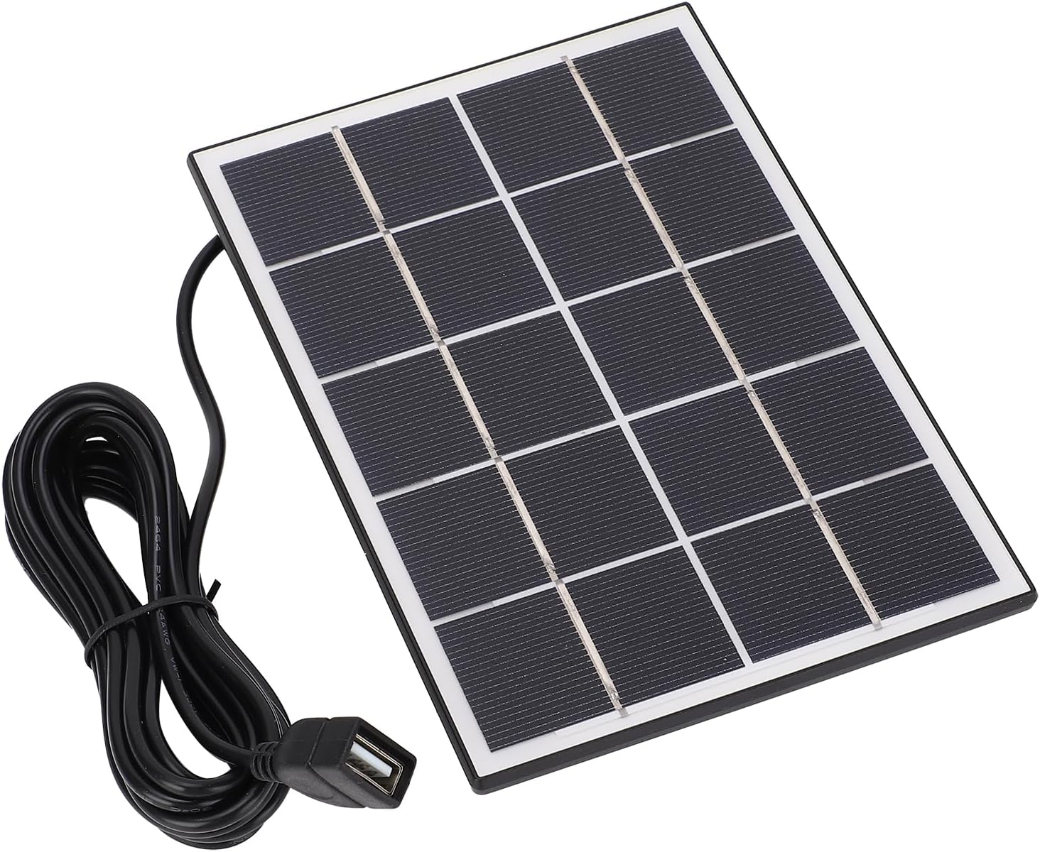 Alomejor Solar Fountain, 4W 5V USB Solar Panel Kit with Dry Run Prevention and Clear Spray, for Outdoor Garden Backyard Patio