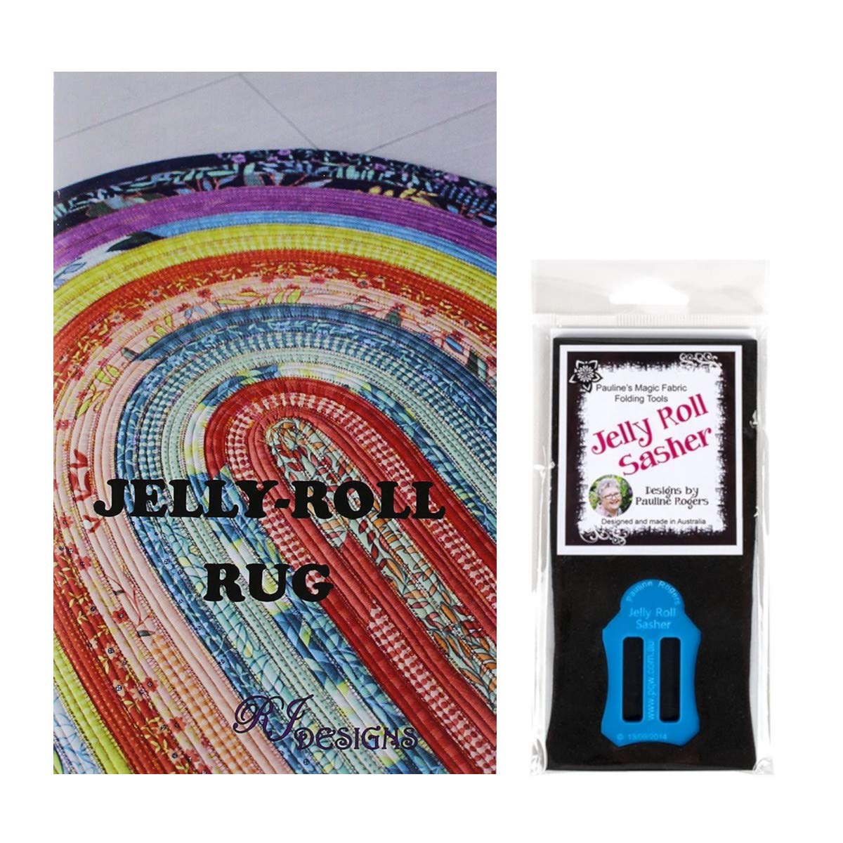 Jelly Roll Bundle RJ Designs Jelly Roll Rug Pattern and Pauline's