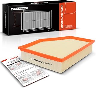 A-Premium Engine Air Filter Compatible with BMW 530i 540i, 740i 745e, 840i (xDrive), X3 X4 X5 X6 X7 & More, 2.0L 3.0L