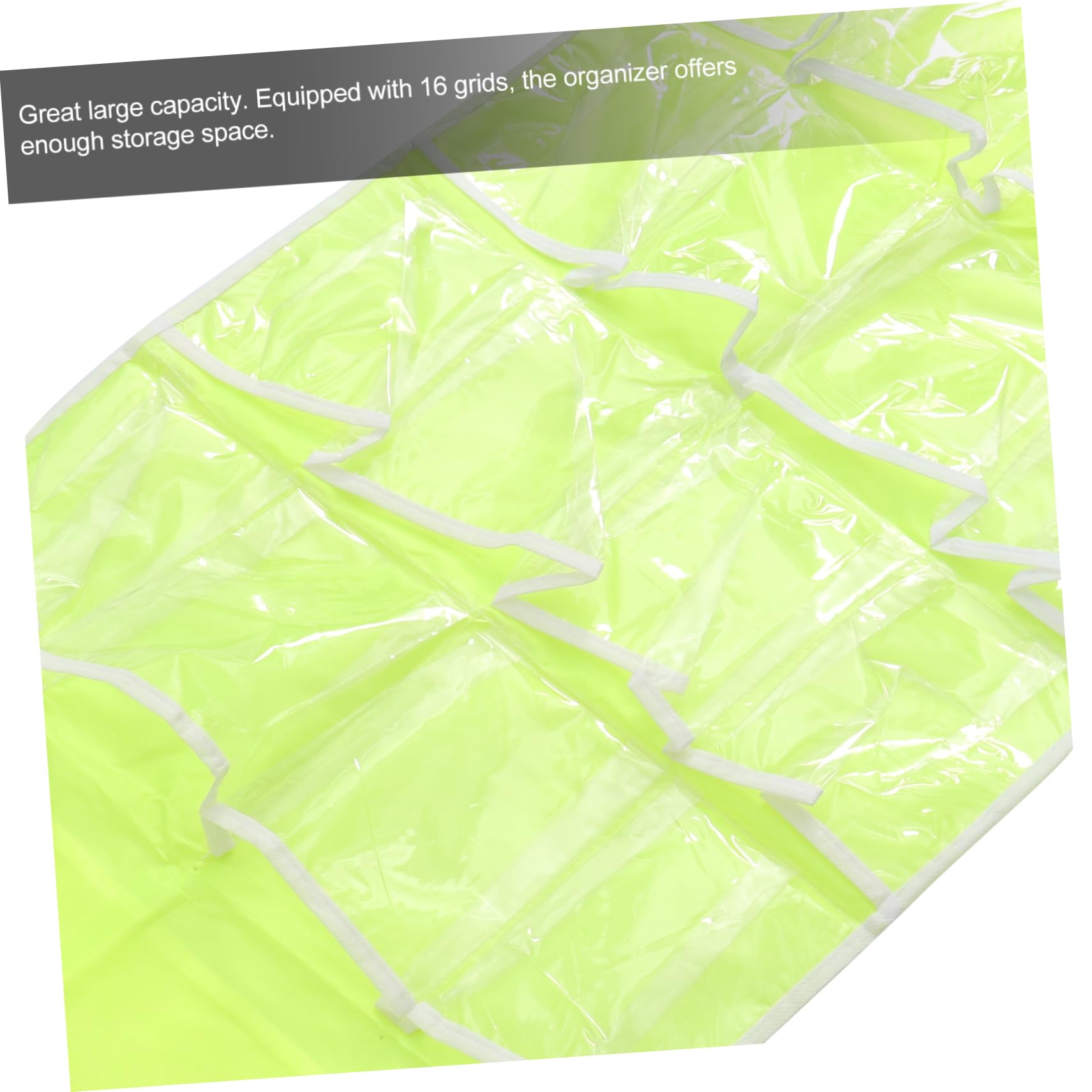 Cabilock 3piezas Organizador De Pared para Ropa Interior y Calcetines Bolsa Colgante De para Armario Almacenamiento De Sundries Instalación y Gran Capacidad Verde