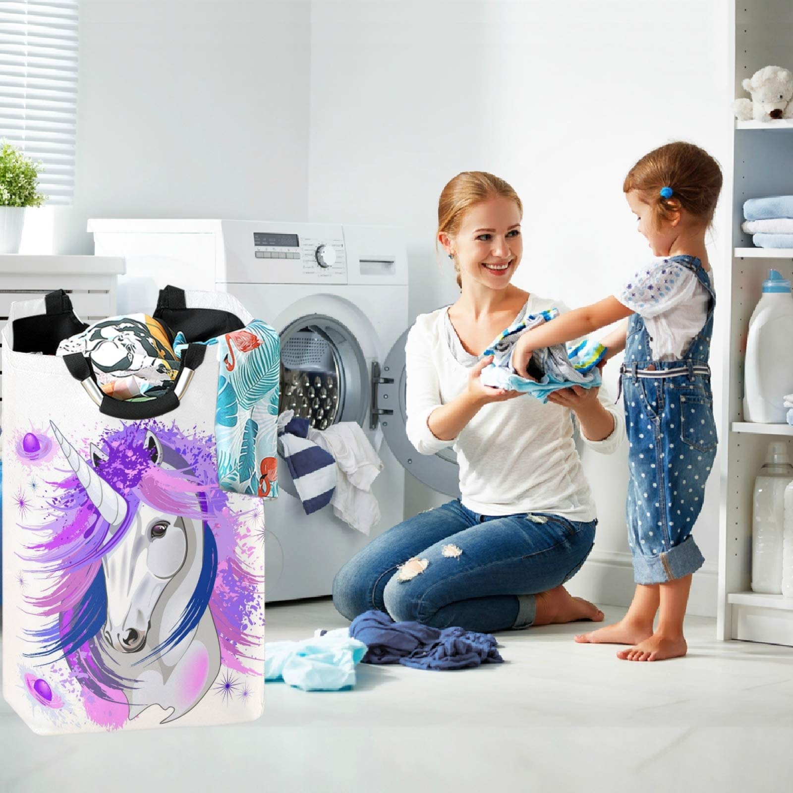 Visesunny Collapsible Storage Basket – XXX-Large 20"x20"x14" Cotton Rope Hamper For Toys & Laundry - View #10