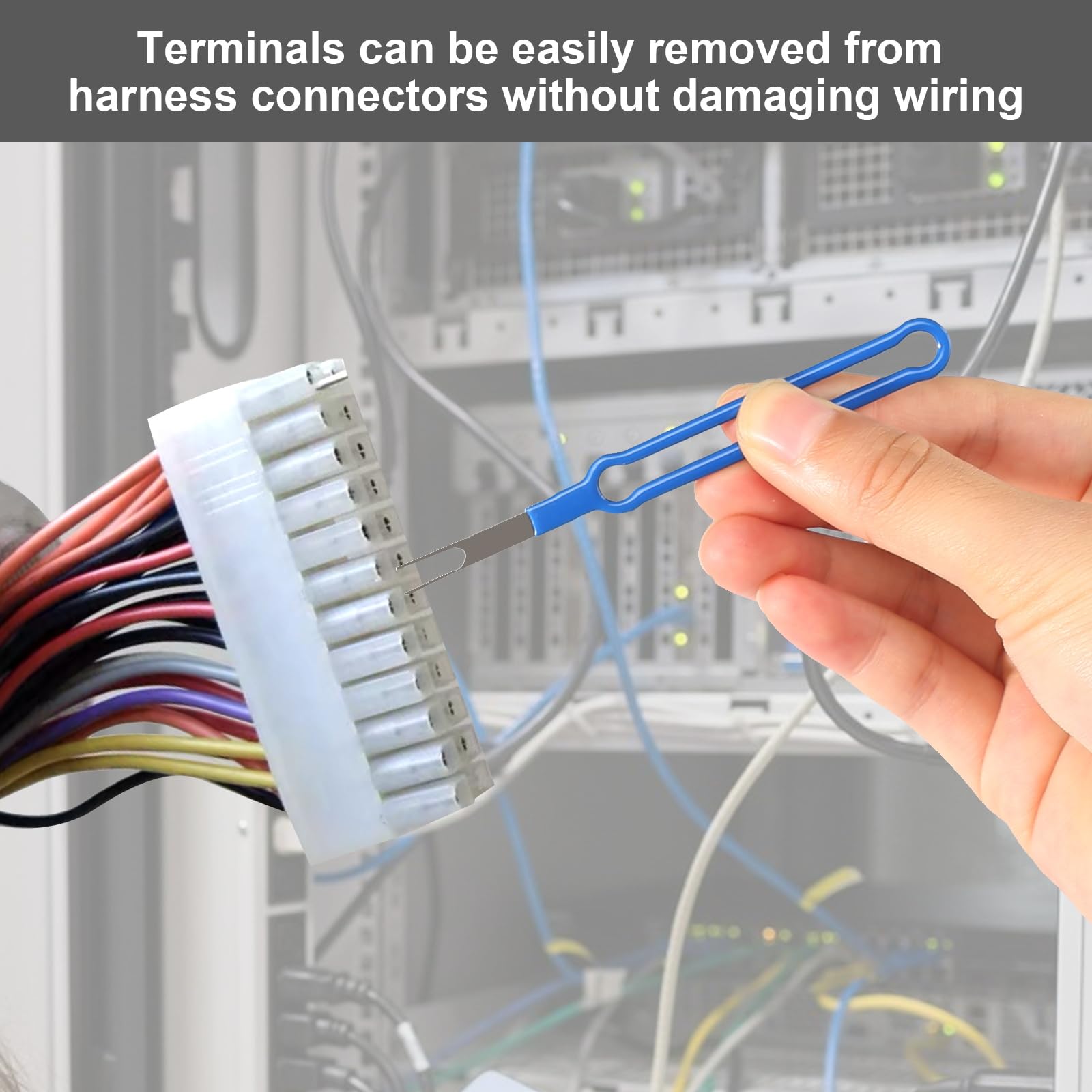 Kit Rimozione Terminali 36 Pezzi - Strumenti Per Cavi Elettrici Auto E Casa - Con Custodia