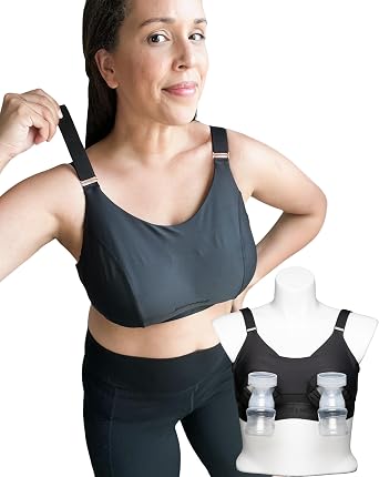 Sarah Wells Journey Nursing and Pumping Bra Neutral Colors