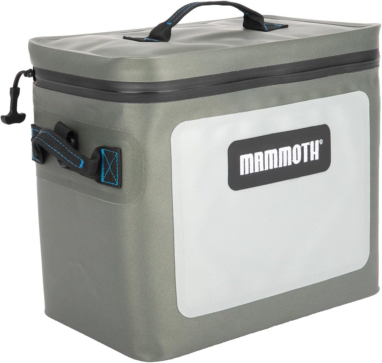 Mammoth Coolers GoCube, Portable 12 QT Soft Sided Cooler Bag with Durable TPU Material, Water Resistant Zipper & Crossbody Strap for Easy Transport