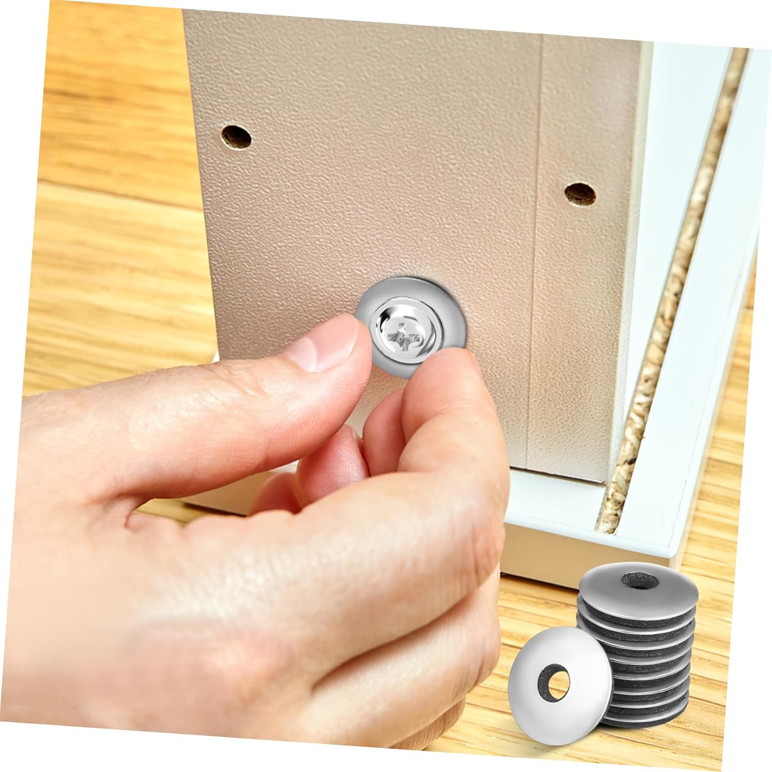 100pcs Bonded Sealing Washers 5.5x19 Steel Epdm Rubber
