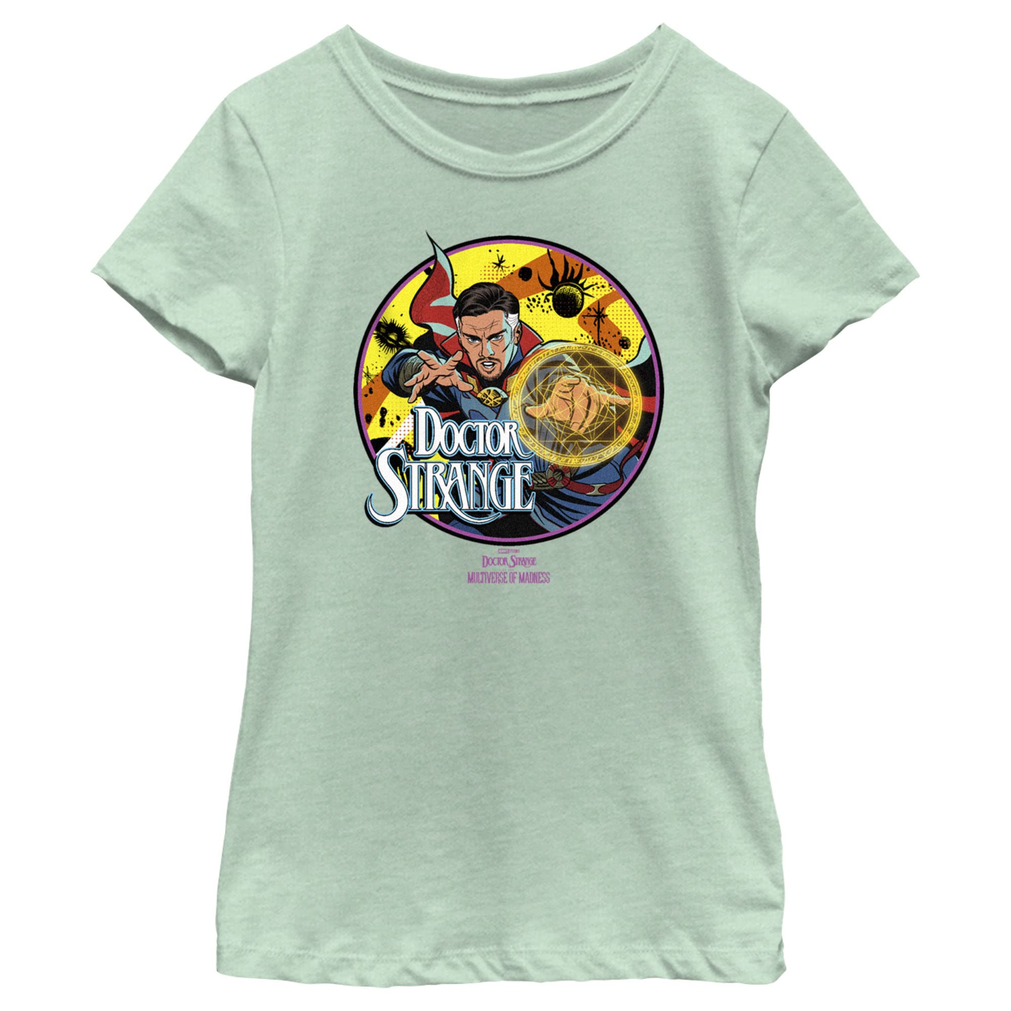 T-shirt Doctor Strange 2 fille vert menthe haut Marvel - 6