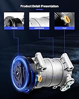 Vista 57 de ECCPP Compresor de CA 1997-2003 apto para Mitsubishi Montero Sport 3.0L 1999-2004 para Mitsubishi Montero Sport 3.5L Compresor de aire acondicionado