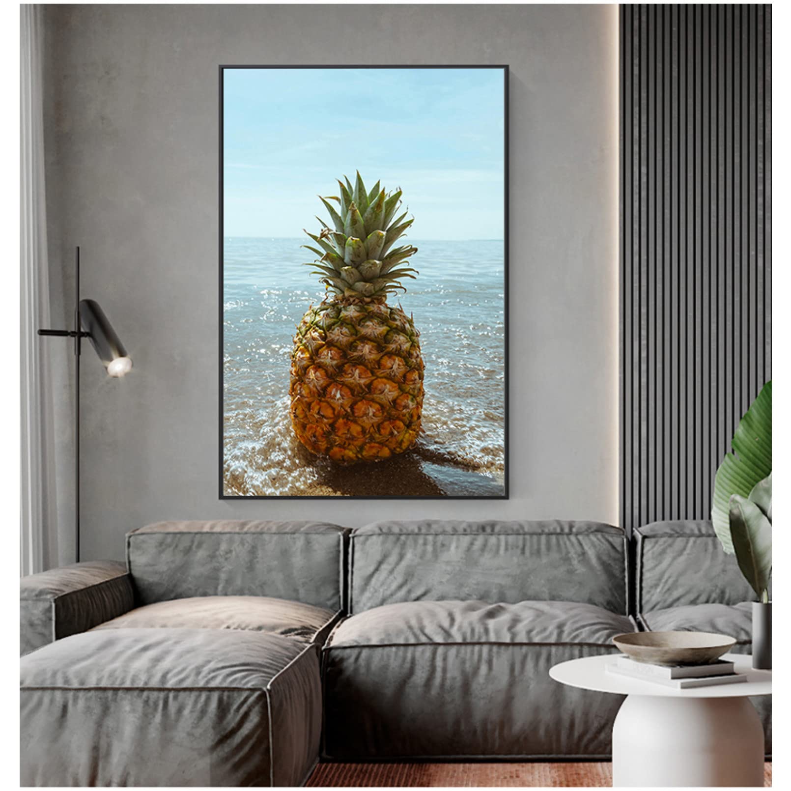 Tableau decoration murale pour transformer un salon vide - 2