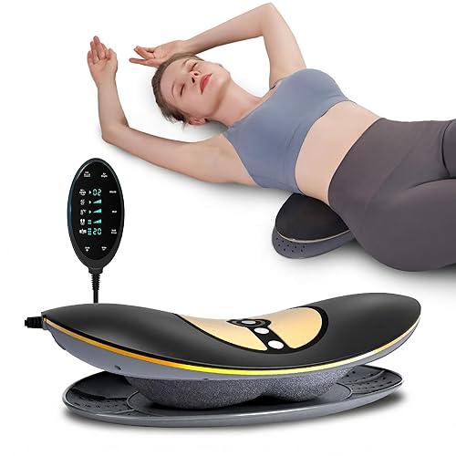 Electric Lumbar Traction Device,Lower Back Massager,Back Traction Device with Adjustable