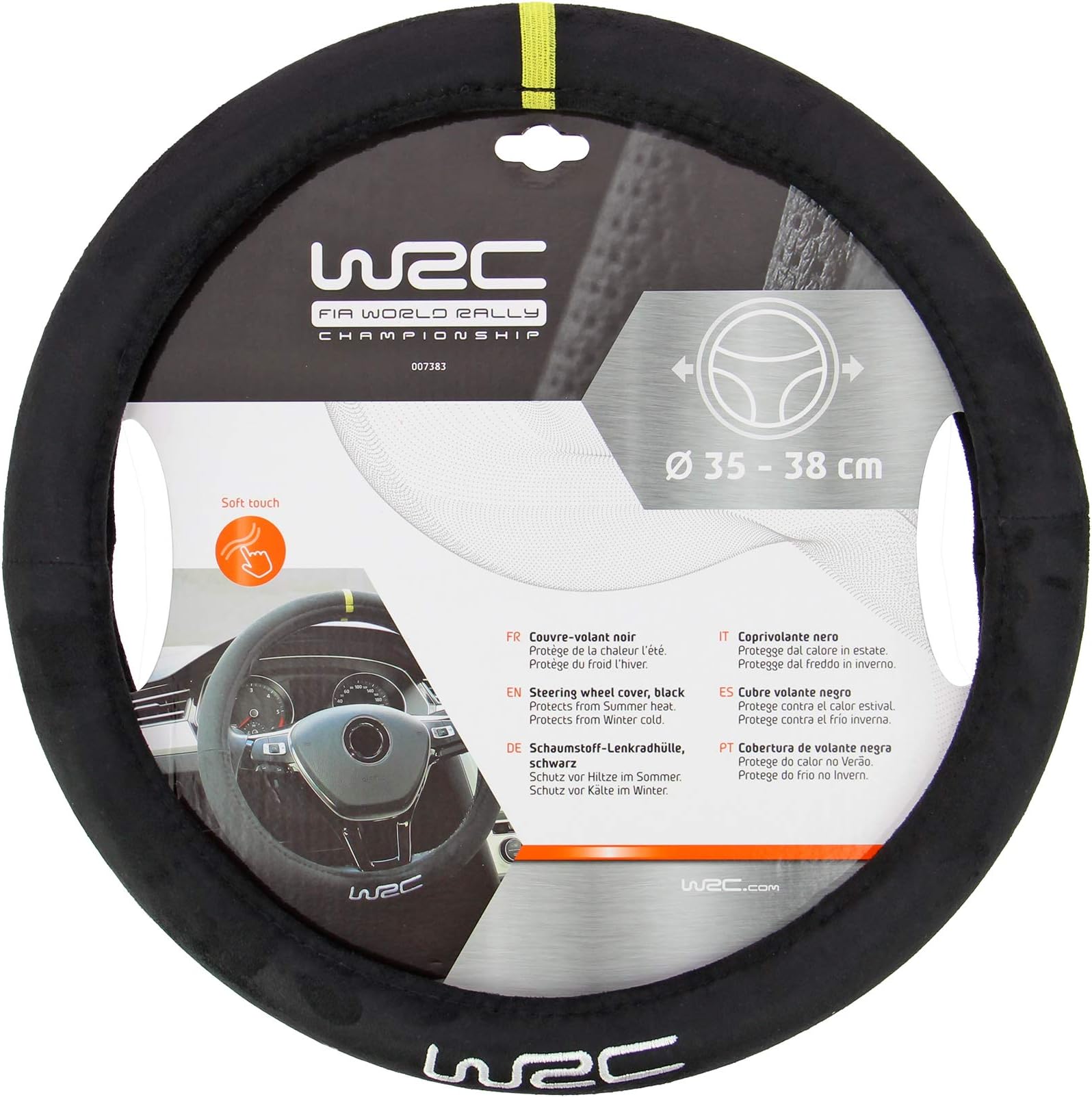 WRC 007383 Racing Steering Wheel Cover