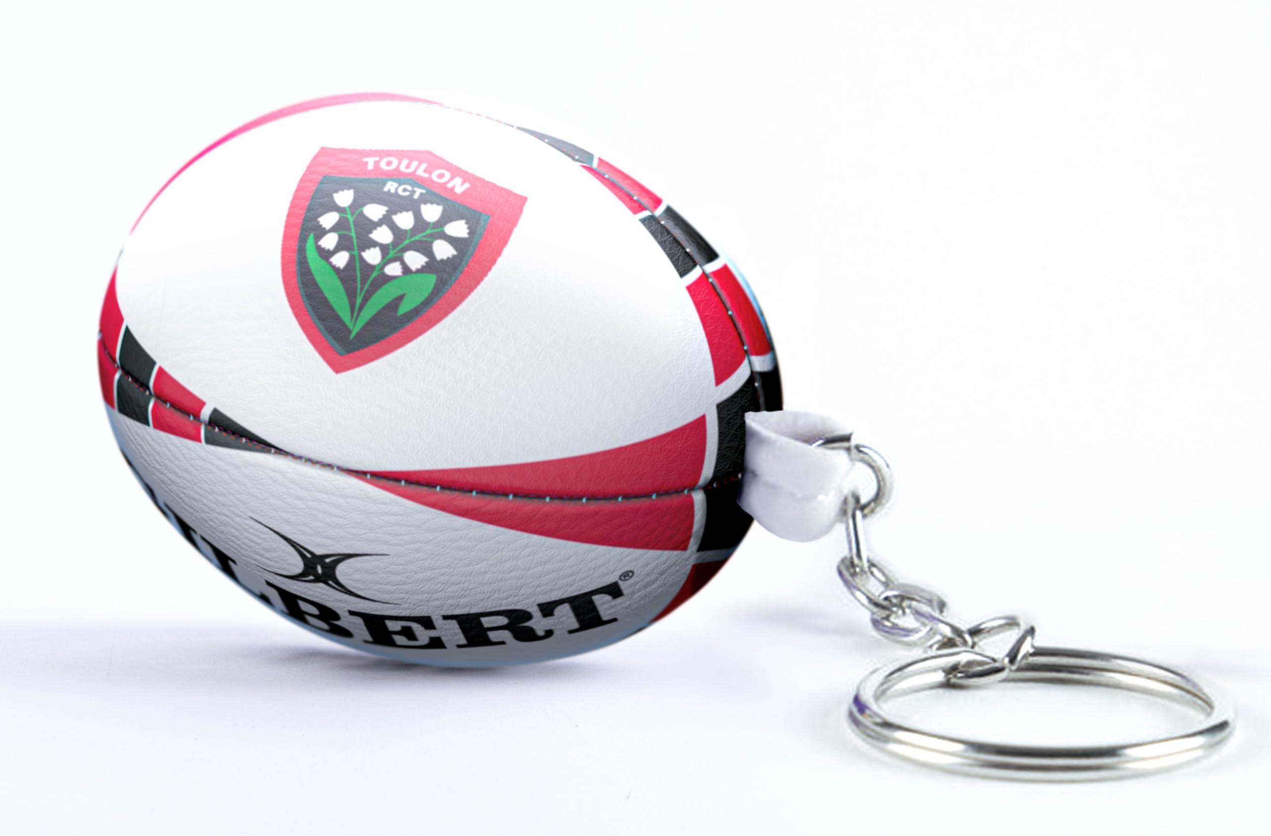 Porte-clés ballon métal Toulon rugby / RCT Porte-clés ballon métal Toulon rugby / RCT
