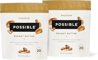 Possible® Peanut Butter Protein Powder - 2 Bags (30 Day Supply)