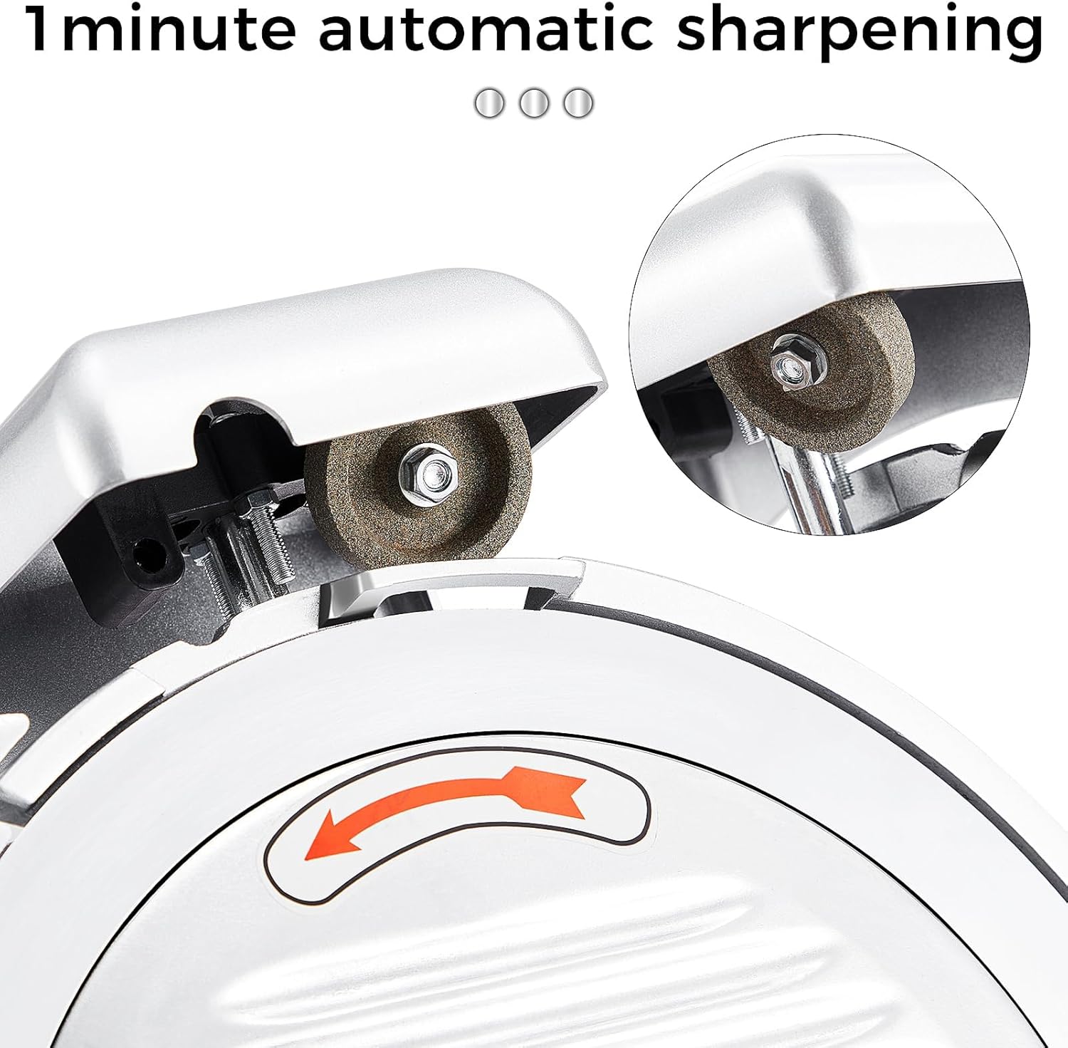 10" Electric Meat Slicer Machine for Home, 550W Automatic Deli Slicer, Adjustable 0-17mm Thickness, Stainless Steel Blade, Commercial Meat Cutter for Cheese, Bread & More