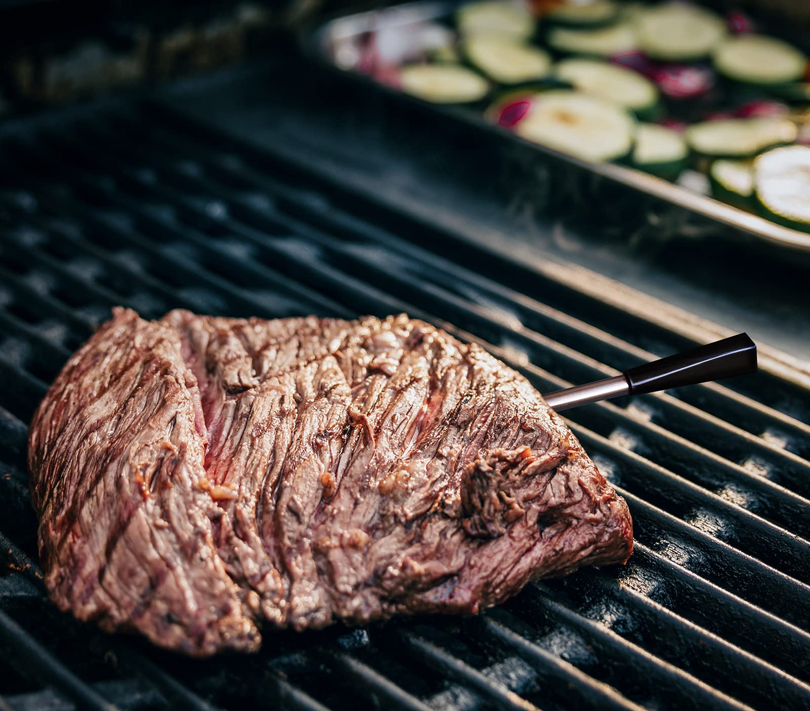 Termometro per barbecue senza fili per forno, barbecue, cucina, barbecue, affumicatore, cucina con termometro Bluetooth