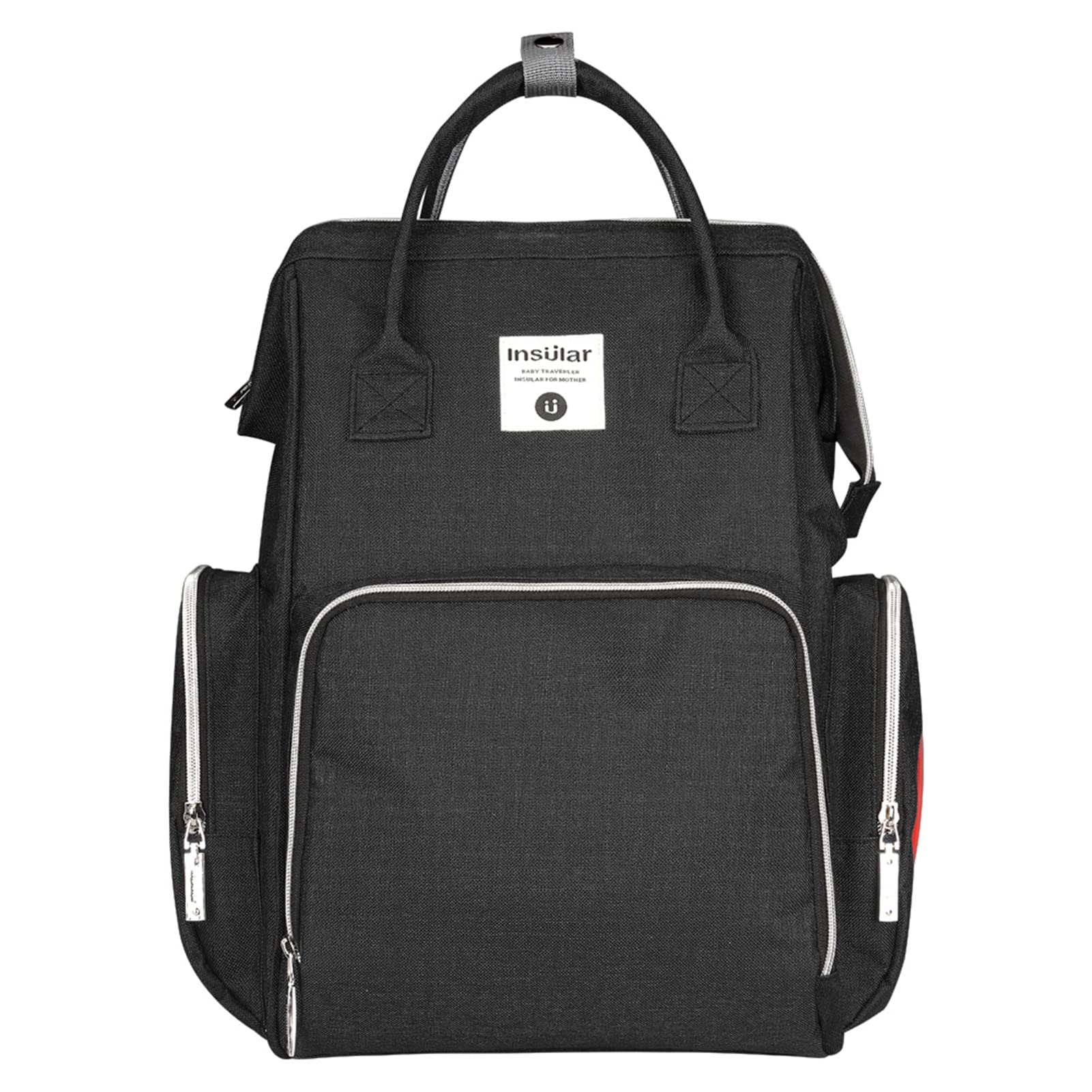 Baby Dia r Bag Ba pa Large Fashion Mummy Nappy Bag Nursing Bag Travel for Baby Care Bla-image-4