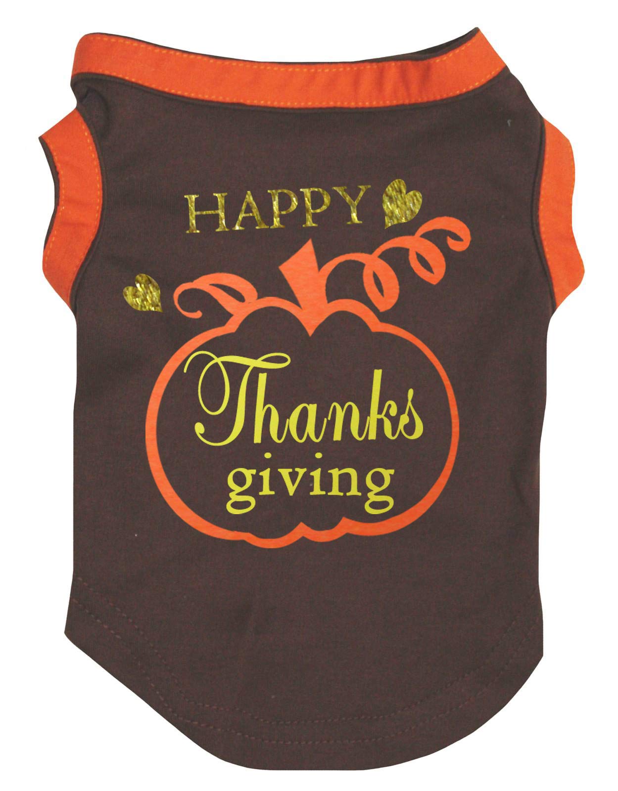 Chemise pour chien pour le repas de Thanksgiving
