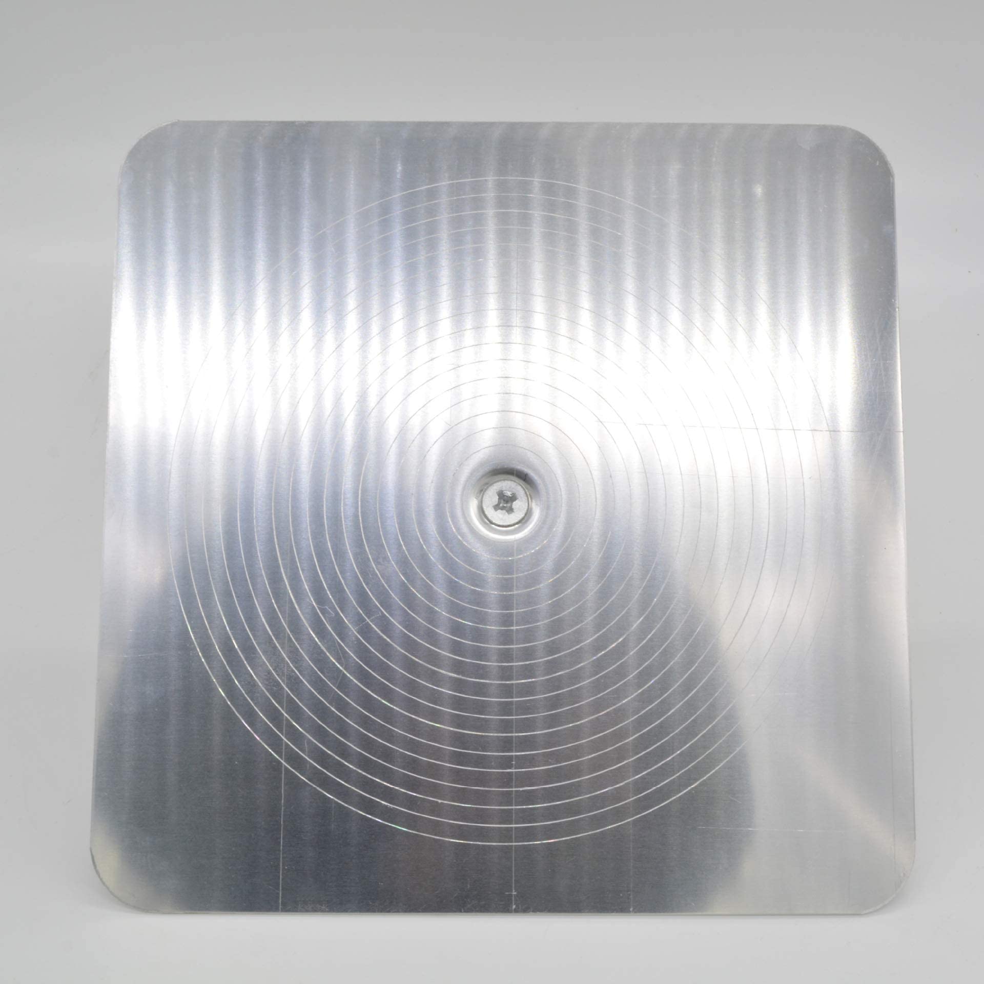 Aluminium-Putz-Falken mit weichem Griff, Gipsmörtelbretthalter, Finishing-Werkzeug für Zement, Mörtel, Trockenbau (2, 30 x 30 cm)