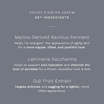 City Beauty UpLift Firming Serum - Face Serum - Lift & Tighten - Natural Sagging Skin Solution with Deep-Sea Extracts - Visibly Smooth Fine Lines & Wrinkles - Cruelty-Free Skin Care
