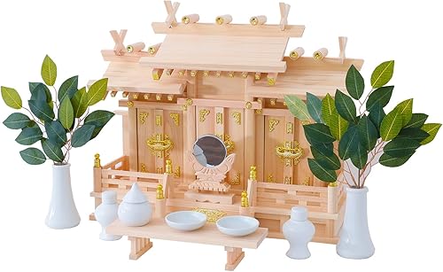 (Kamidananosato) kamidana no sato Conjunto de santuario sansha tsumugi para techos