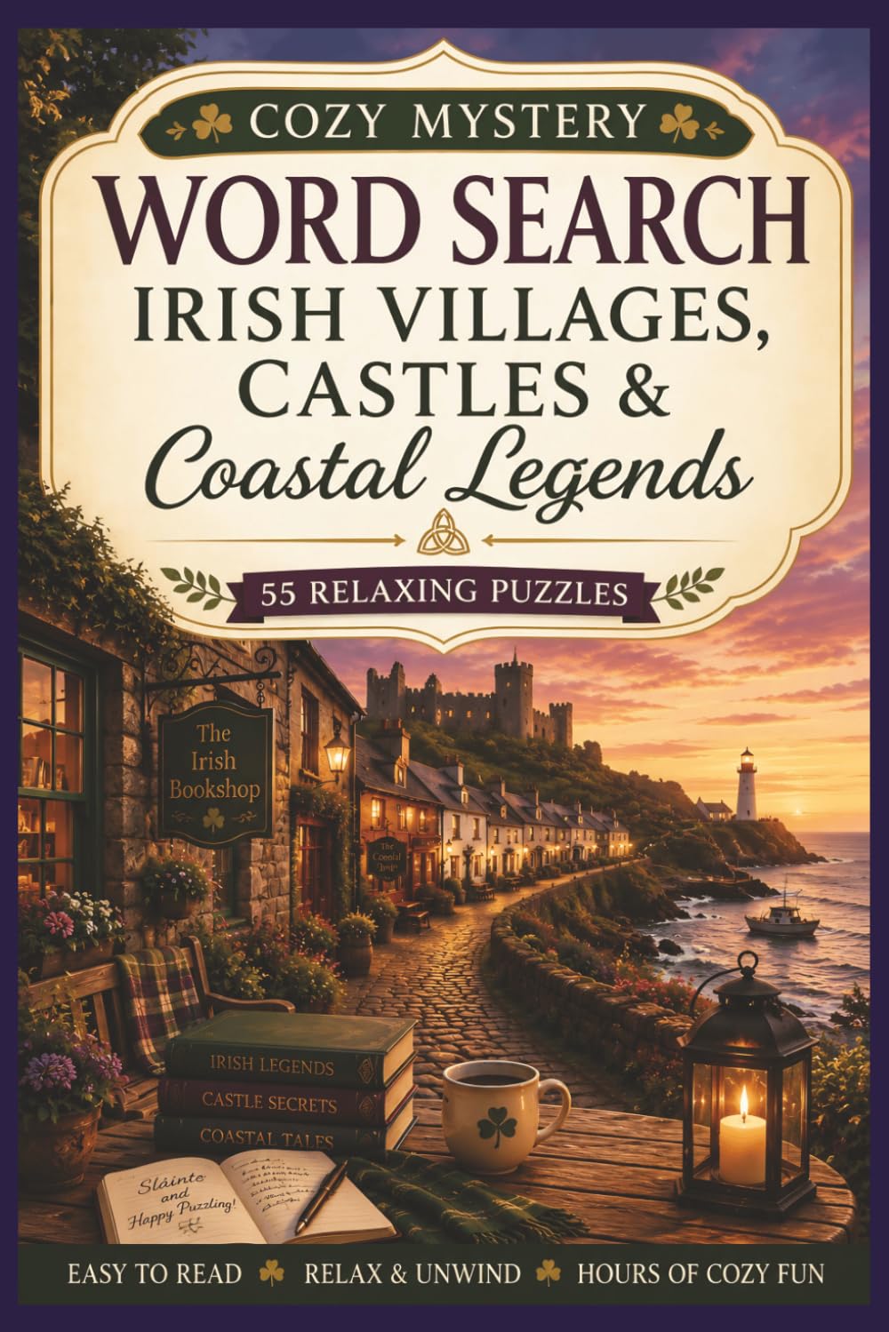 Cozy Mystery Word Search: Irish Villages, Castles & Coastal Legends