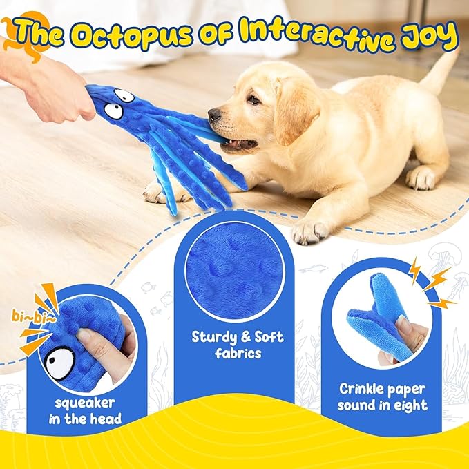 LosFong 18 Pack Juguetes para Perros Pequeños Mordibles y Sonoros miniatura 4