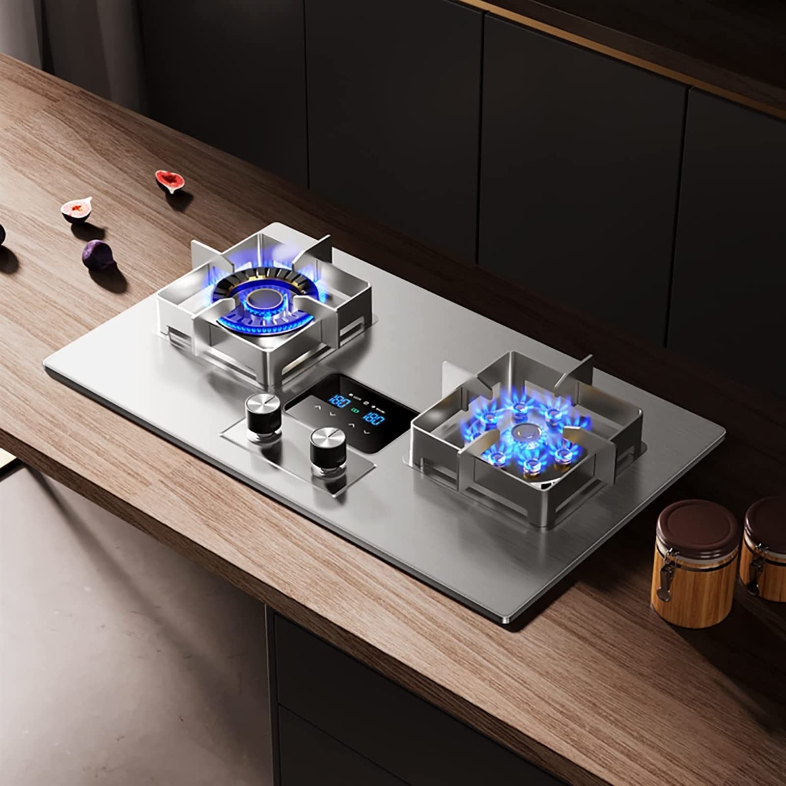Amazon.co.jp : ガスコンロ 2バーナー 左5.0KW 右7.2KW 9口 タイミング Amazon.co.jp : ガスコンロ 2バーナー 左5.0KW 右7.2KW 9口 タイミング