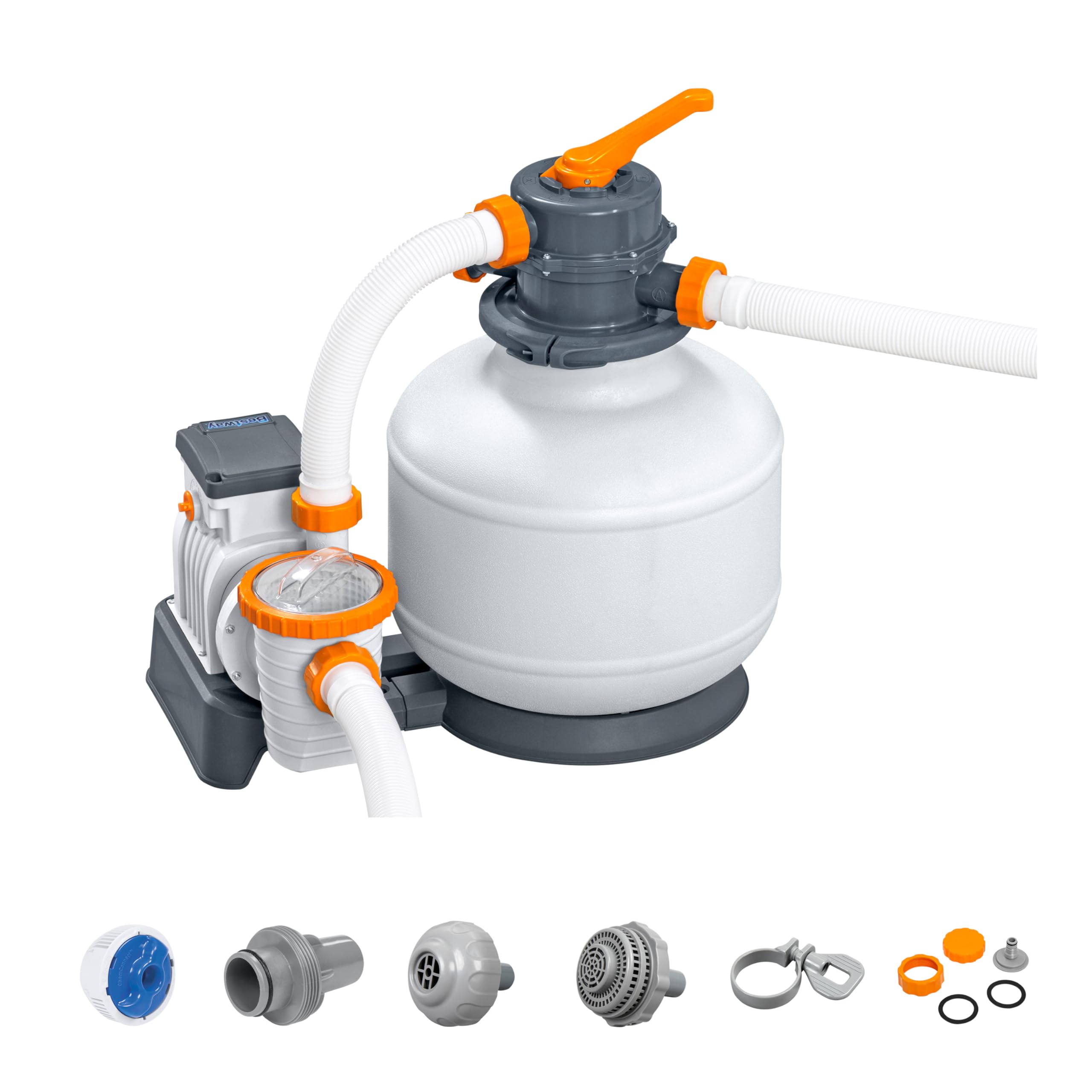 Bestway Sandfilteranlage mit Zeitschaltuhr 5.678 l/h, 230 W