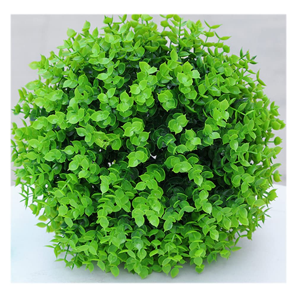 Boule de plante artificielle pas cher faux buis déco jardin extérieur maison et mariage 33cm