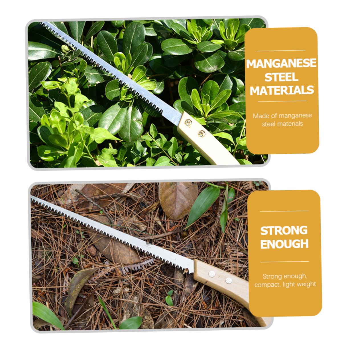 4pezzi Giardinaggio Saws Utensile Per Pruning e Camping Per e Attività Outdoor