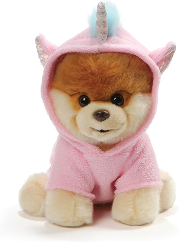 Boo The World’s Cutest Dog Unicorn Stuffed Animal Plush, 9"
