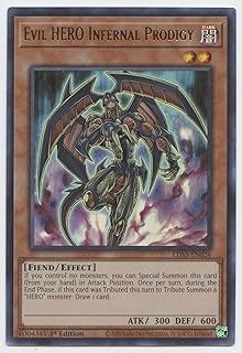 Evil Hero Infernal Prodigy - LDS3-EN024 - Ultra Rare - 1st Edition