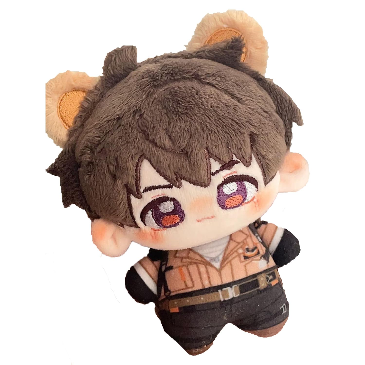 Feidiao Multicolor Love Deepspace Chibi Figure Doll Keychain Cute Caleb Figure Plush Pendant Backpack Decoration Accessories