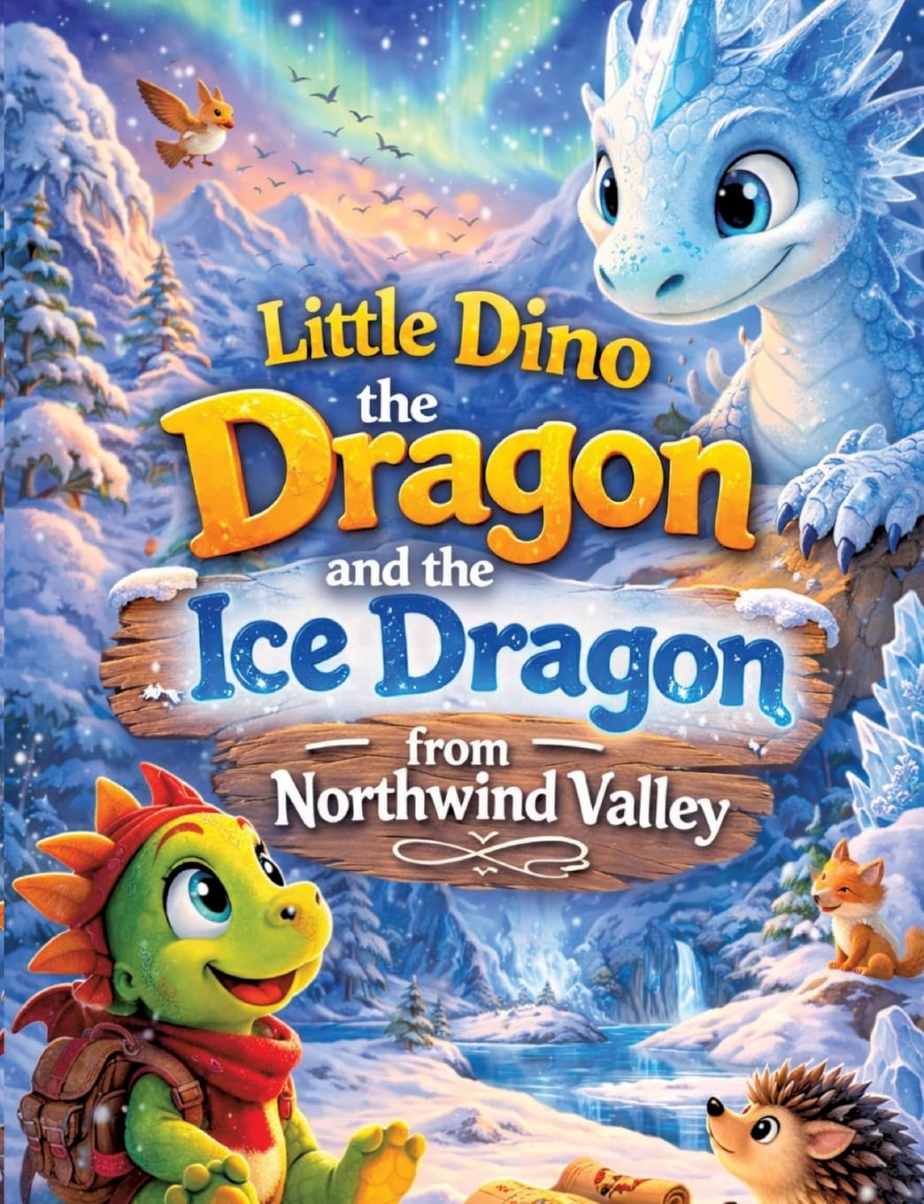Little Dino the Dragon: And the Ice Dragon from Northwind Valley (Read-aloud story for ages 5 and up For independent reading from age 8)