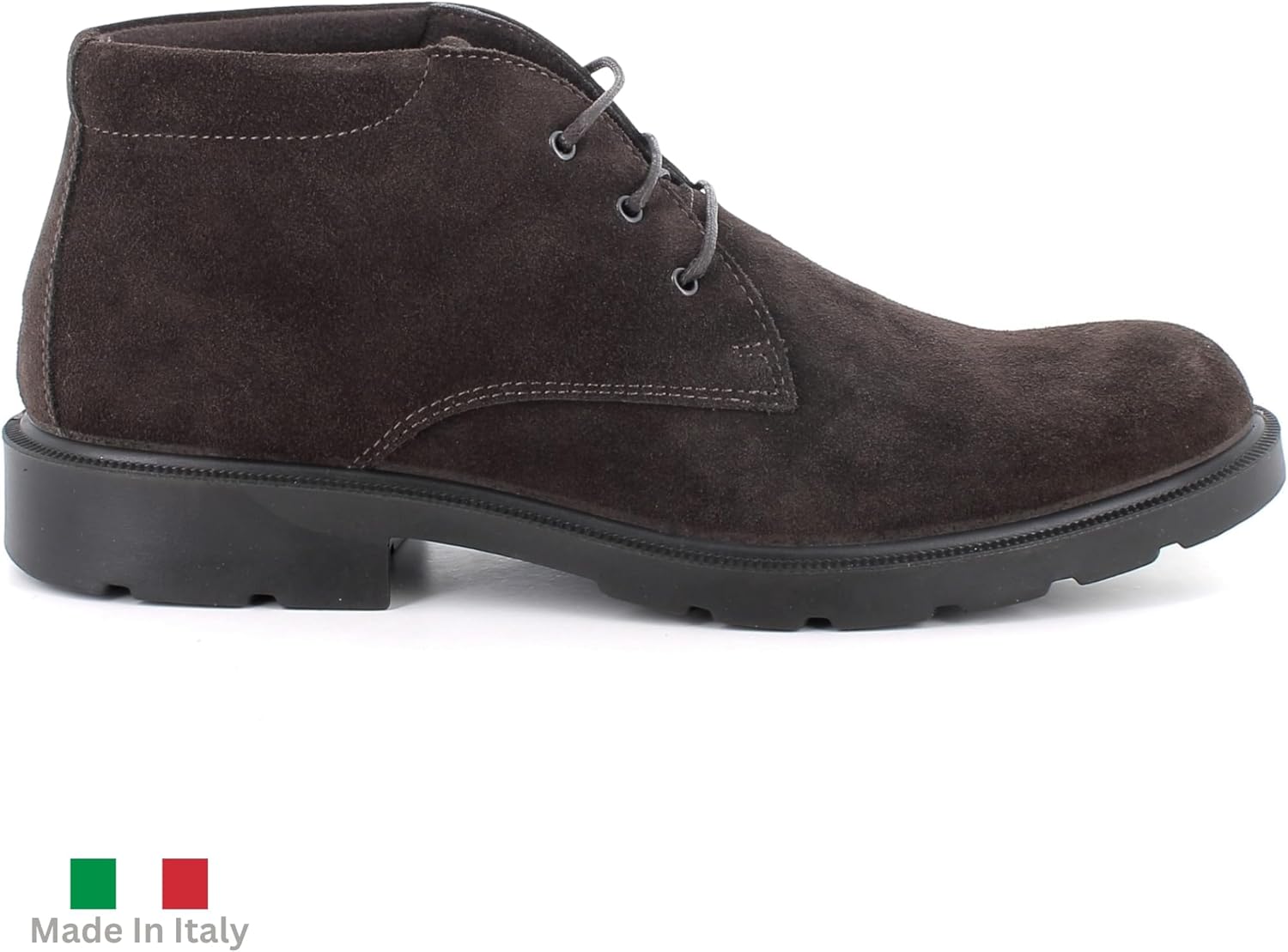 Alpine Swiss Elio Mens Suede Chukka Boots Waterproof Technology Made in Italy Shock Absorbing Outsoles - Image 2