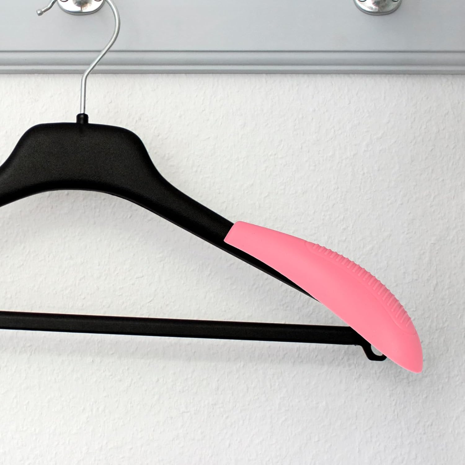 10 Sets Plastic Hanger Shoulder Pads for Clothes Protection Prevent Bulges and Shoulder Bumps Reusable Compatible with All Hangers for Suits Sweaters Shirts Multi-Color
