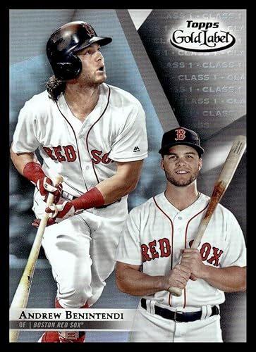 2018 Topps Gold Label Class 1#24 Andrew Benintendi NM-MT Boston Red Sox Baseball Trading Card