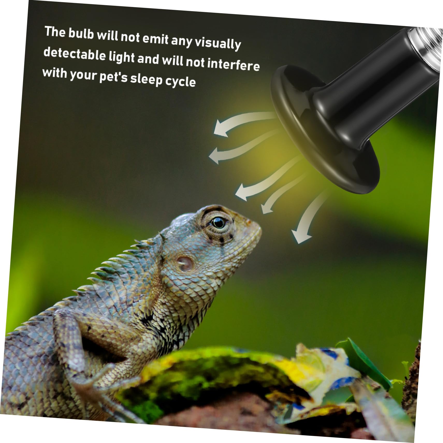 3 Szt Grzewcze Do Terrarium Grzewcze Dla Zwierząt Emitery Ciepła Dla Gadów Lampa Grzewcza Dla Jaszczurek Lampa Grzewcza Dla Gadów Żarówki Do Lamp Grzewczych Dla